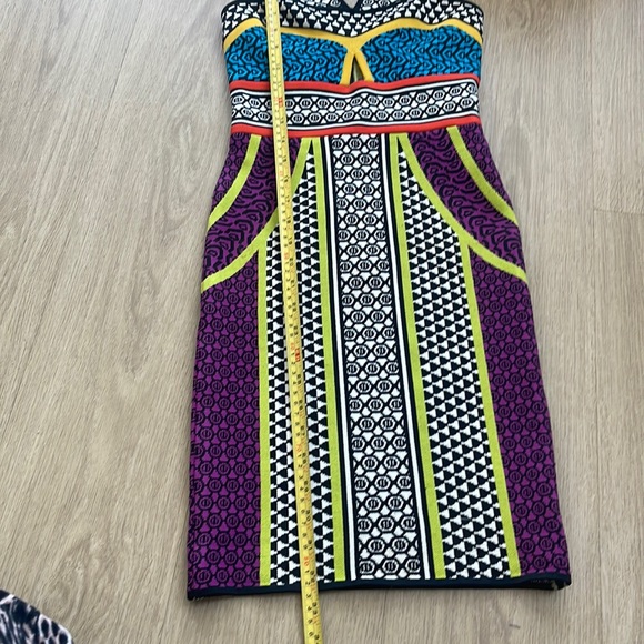 BCBC MAX AZRIA SUPER SEXY DRESS- MULTI-COLOR NWT’s. WOMENS - XXS - Picture 6 of 17